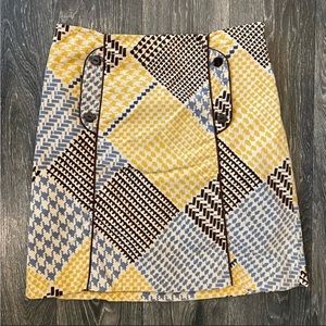 Anthropologie Maeve size 4 houndstooth skirt